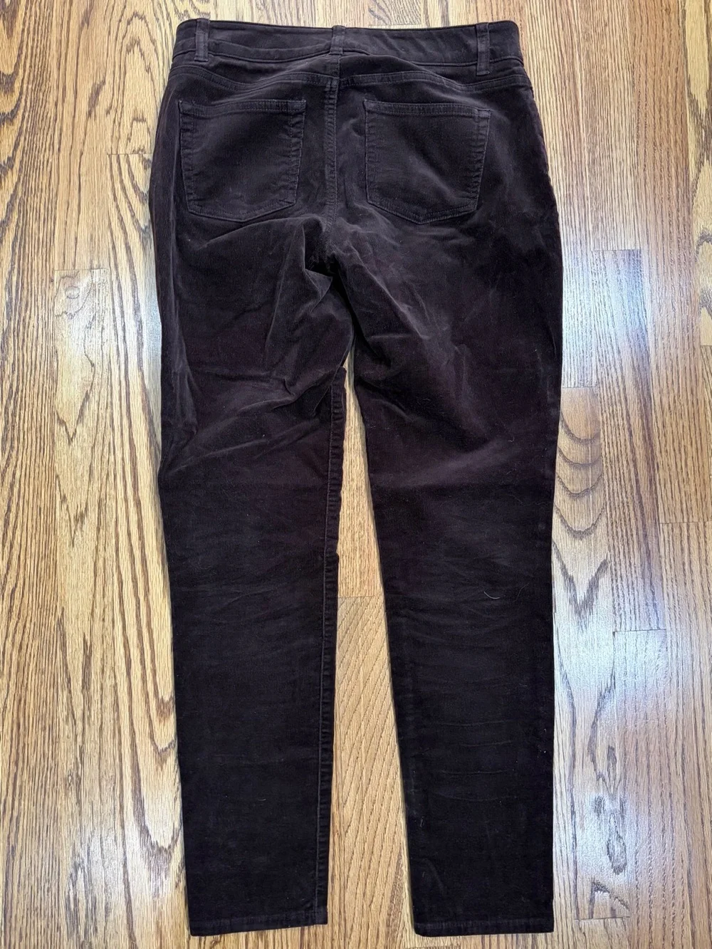 Chaps Chocolate Brown Corduroy Pants (4)